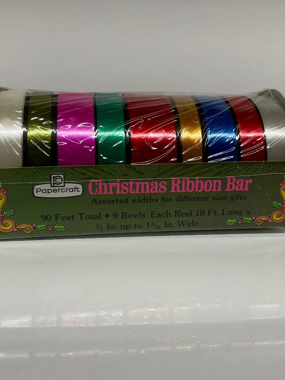 Vintage Christmas Ribbons Papercraft